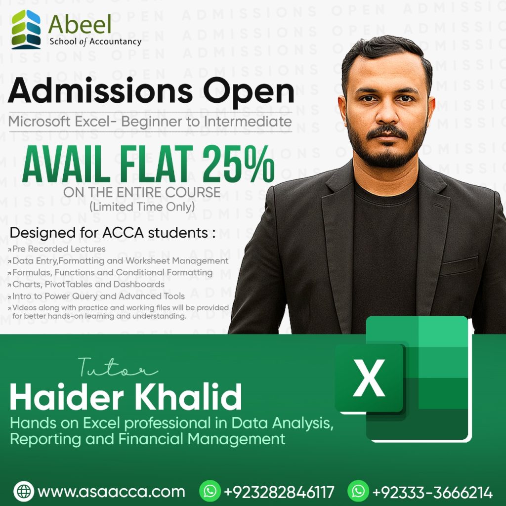 Microsoft Excel Course
