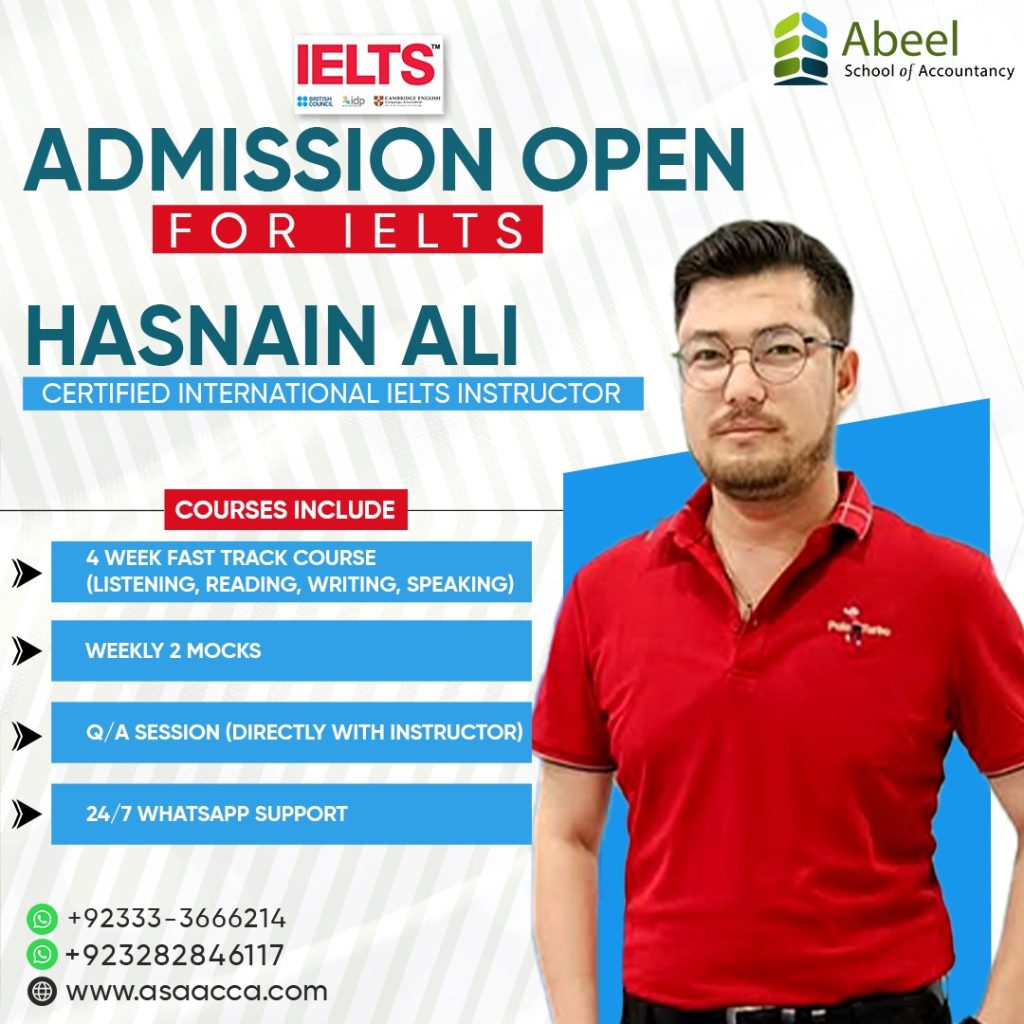 Hasnain Ali - Certified International IELTS Instructor