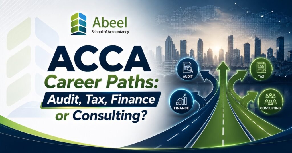 ACCA Career Paths: Audit, Tax, Finance or Consulting?