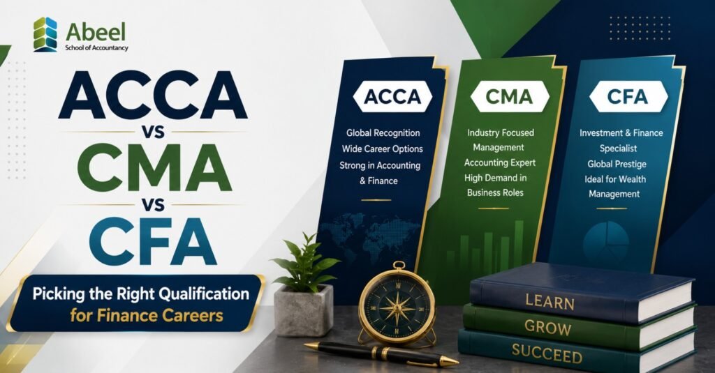 ACCA vs CMA vs CFA: Picking the Right Qualification for Finance Careers