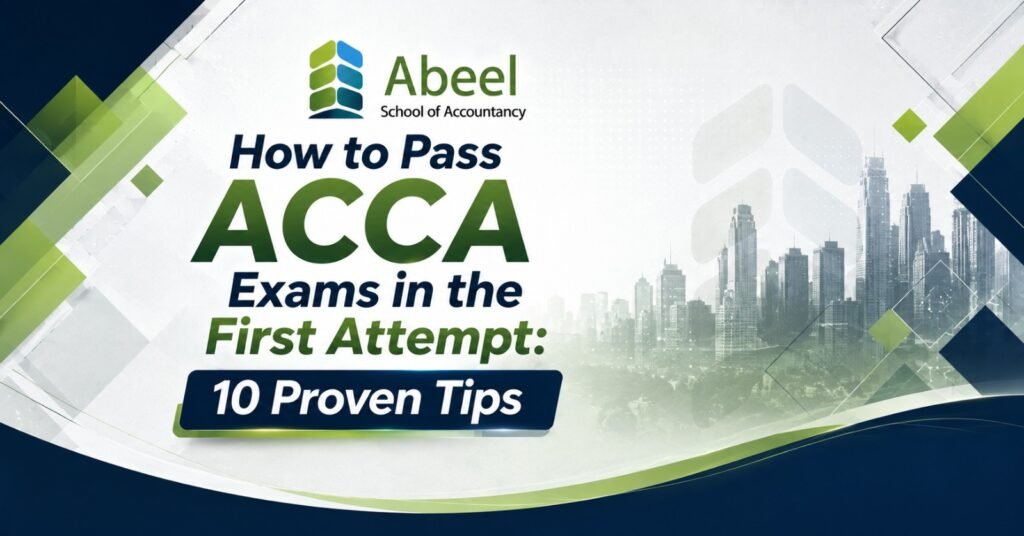 How to Pass ACCA Exams in the First Attempt: 10 Proven Tips