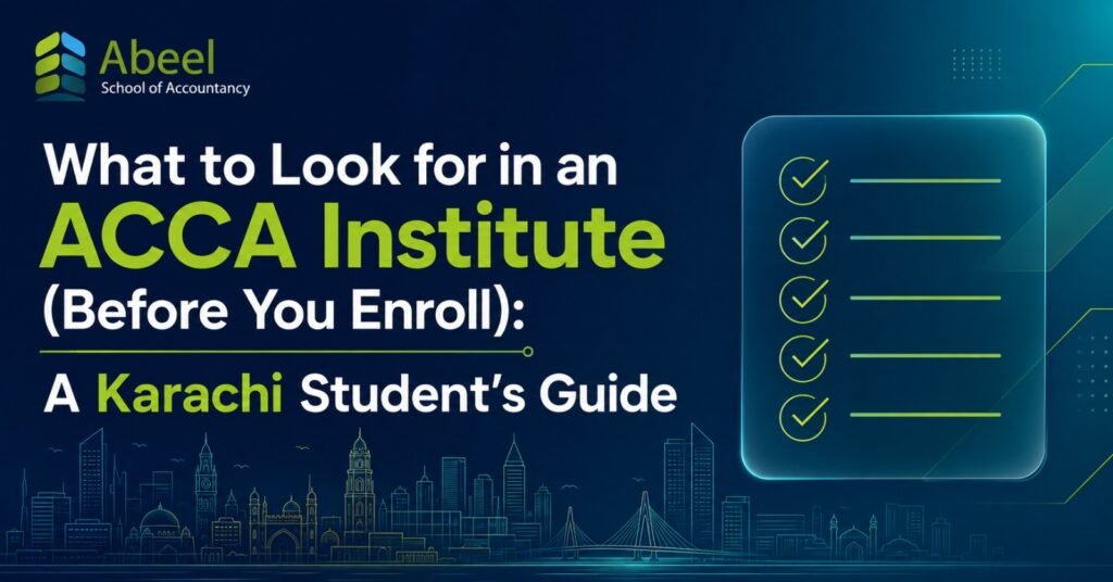 What to Look for in an ACCA Institute