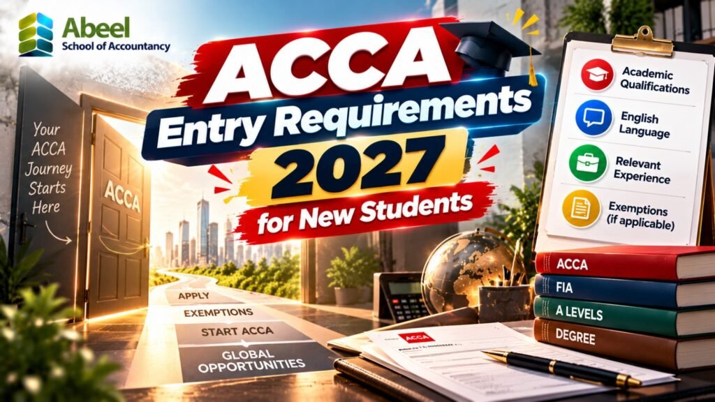 ACCA Entry Requirements 2027 for New Students