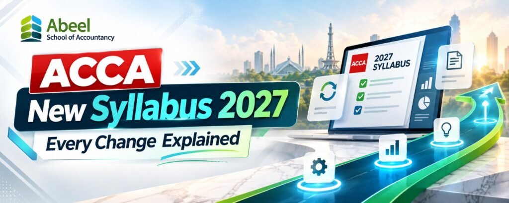 Explore the ACCA New Syllabus 2027, including the revised exam structure, updated subjects, AI skills, exemptions, and transition rules for ACCA students.