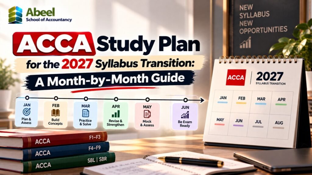 ACCA Study Plan for the 2027 Syllabus Transition