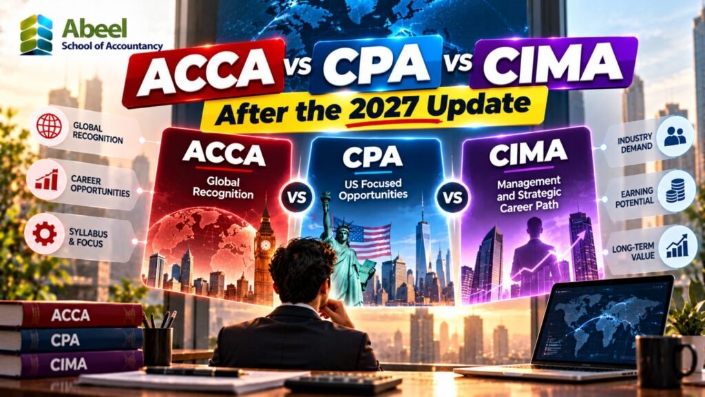 ACCA vs CPA vs CIMA After the 2027 Update
