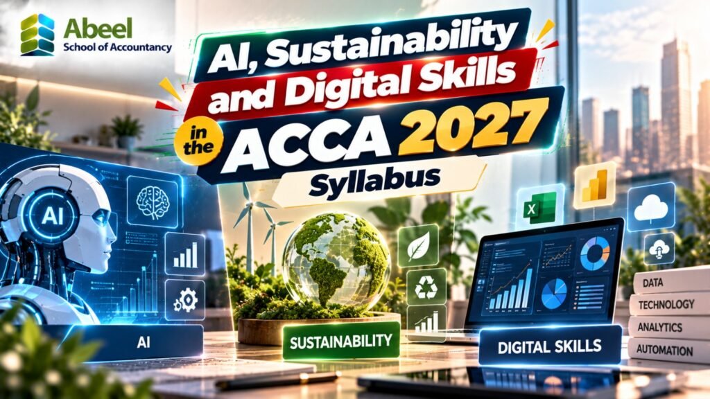 AI, Sustainability and Digital Skills in the ACCA 2027 Syllabus