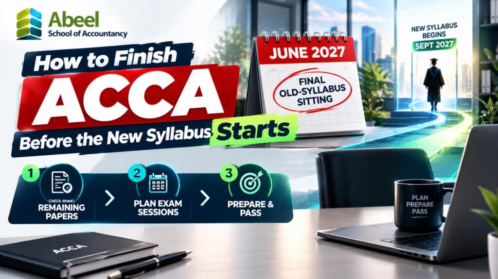 How to Finish ACCA Before the New Syllabus Starts
