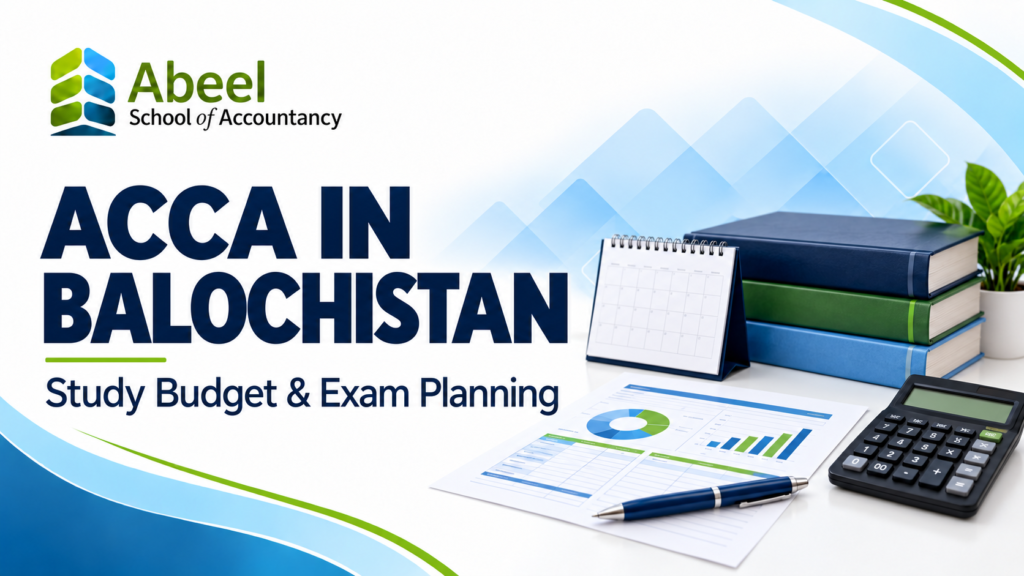 ACCA in Balochistan: Plan Online Learning, Study Costs and Exam Travel | Abeel School Of Accountancy ACCA in Balochistan study guide by Abeel School of Accountancy