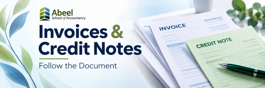 invoices and credit notes — Abeel School of Accountancy