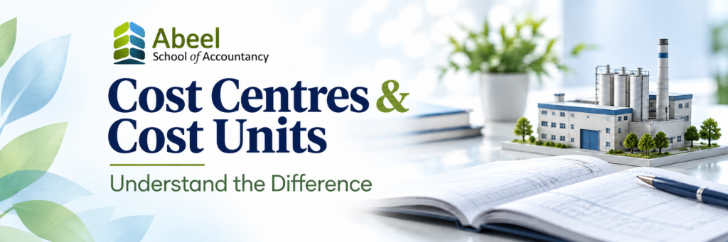 cost centres and cost units — Abeel School of Accountancy