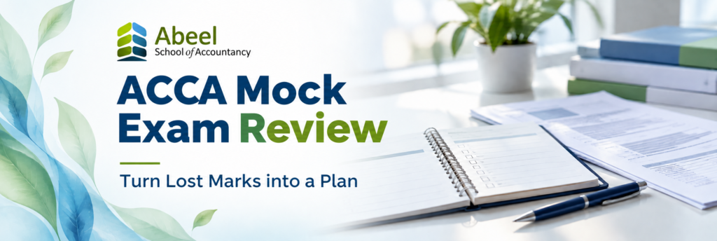 mock exam review — Abeel School of Accountancy